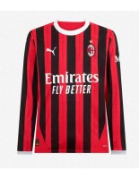 AC Milan Domácí Dres 2024-25 Dlouhý Rukáv